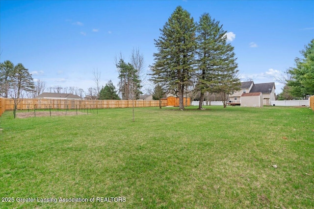 703 Hastay Blvd, Eaton Rapids, MI 48827 - view of yard