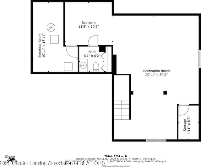 703 Hastay Blvd, Eaton Rapids, MI 48827 - home floor plan