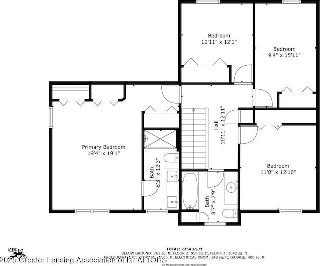 703 Hastay Blvd, Eaton Rapids, MI 48827 - room layout