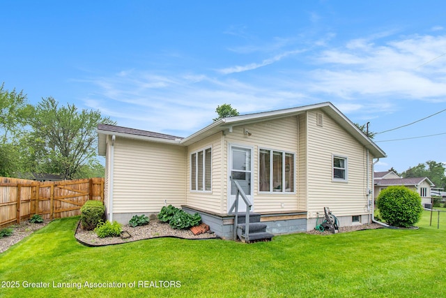 4626 Blackberry Ln, Lansing, MI 48917 - view of back of property