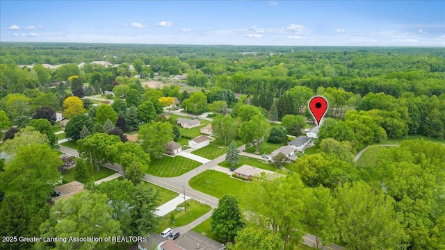 14921 Karl Dr, Lansing, MI 48906 - bird's eye view of a forest