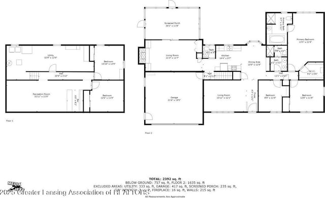 14921 Karl Dr, Lansing, MI 48906 - home floor plan