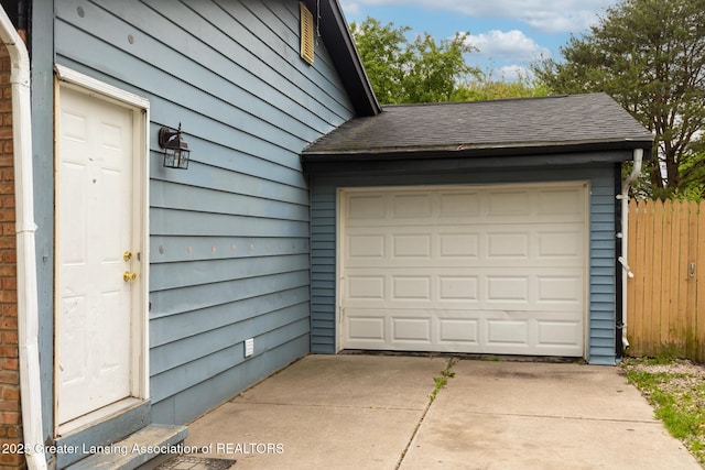 4316 Dumfries Cir, Lansing, MI 48911 - garage with concrete driveway
