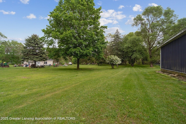 445 S Oak St, Maple Rapids, MI 48853 - view of grassy yard