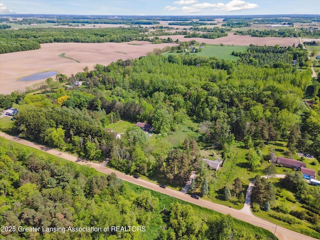 7050 E Eaton Hwy, Sunfield, MI 48890 - aerial view of a forest