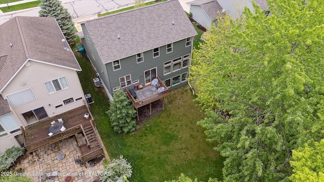 16851 Meadowbrook Dr, Haslett, MI 48840 - view of subject property