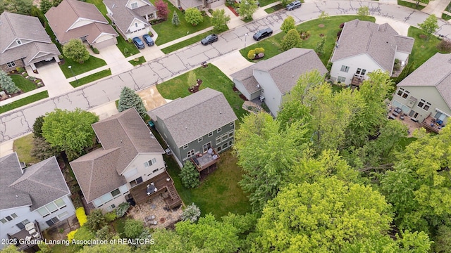 16851 Meadowbrook Dr, Haslett, MI 48840 - aerial view of residential area