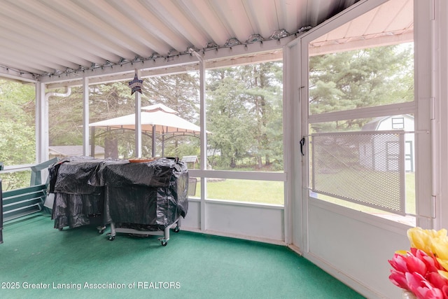 15157 Chetwyn Dr, Lansing, MI 48906 - view of sunroom / solarium