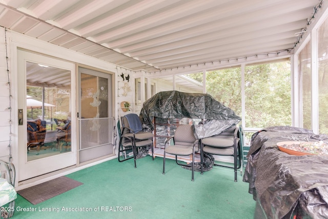 15157 Chetwyn Dr, Lansing, MI 48906 - view of sunroom / solarium