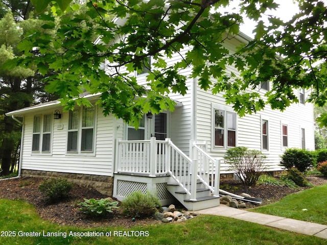 2229 Ives Rd, Leslie, MI 49251 - view of front facade