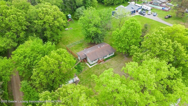 8279 Tyrrell Rd, Laingsburg, MI 48848 - view from above of property
