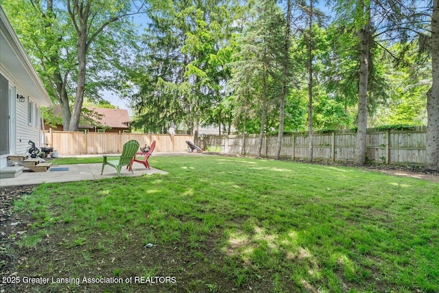 420 John R St, East Lansing, MI 48823 - view of yard with a patio area