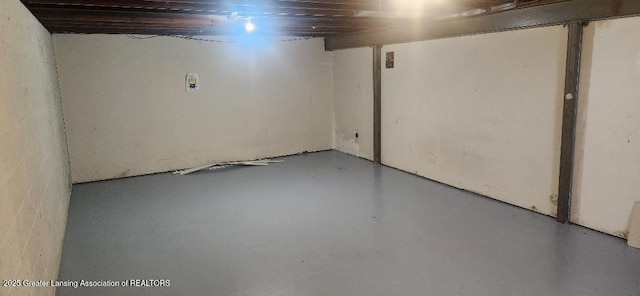 6622 Aurelius Rd, Lansing, MI 48911 - view of unfinished basement