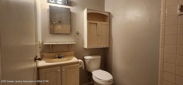 6622 Aurelius Rd, Lansing, MI 48911 - bathroom with toilet and vanity