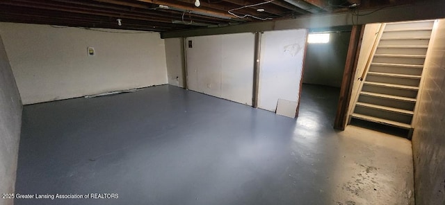 6622 Aurelius Rd, Lansing, MI 48911 - view of unfinished basement