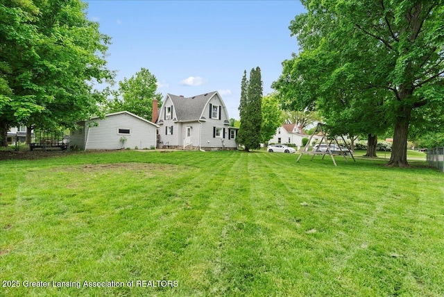 407 Kearney St, Portland, MI 48875 - view of yard