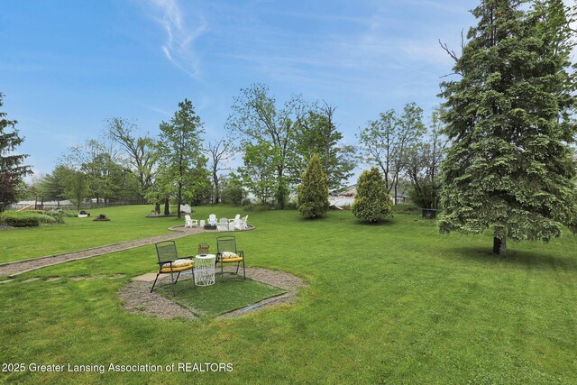 722 Fieldview Dr, Grand Ledge, MI 48837 - view of green lawn