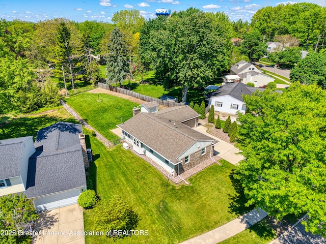 2305 Post Oak Ln, Lansing, MI 48912 - aerial view of residential area