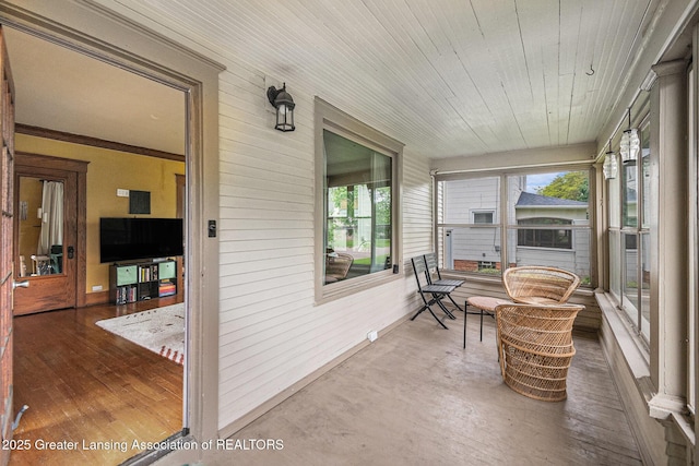 1417 W Ottawa St, Lansing, MI 48915 - sunroom / solarium featuring healthy amount of natural light