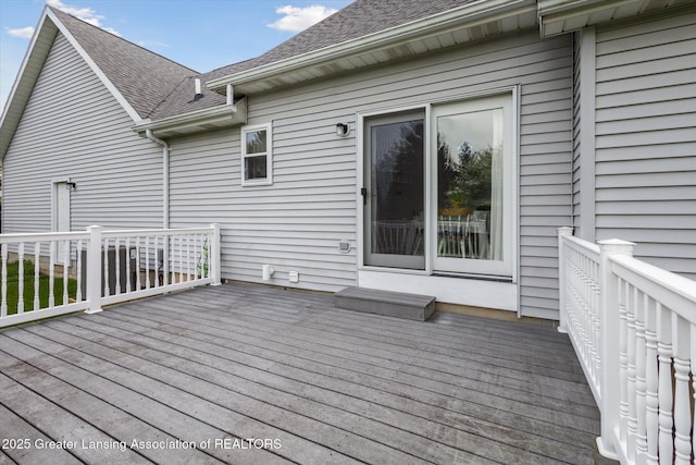 1990 S Waverly Rd, Eaton Rapids, MI 48827 - view of wooden terrace
