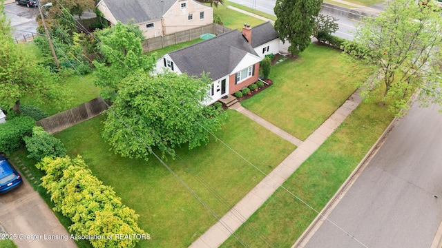 1451 Harvard Rd, East Lansing, MI 48823 - aerial view
