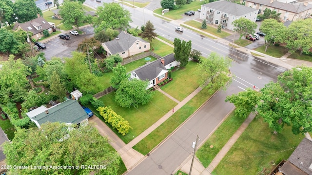 1451 Harvard Rd, East Lansing, MI 48823 - aerial view of residential area