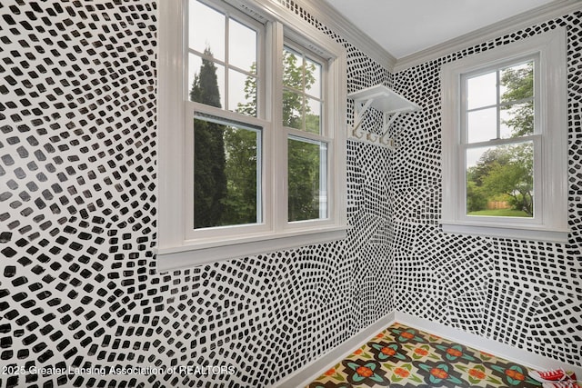 350 Kensington Rd, East Lansing, MI 48823 - view of unfurnished sunroom