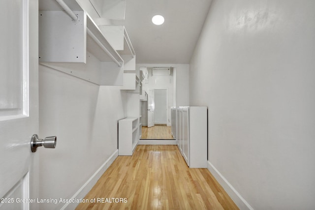 350 Kensington Rd, East Lansing, MI 48823 - walk in closet with light wood-type flooring