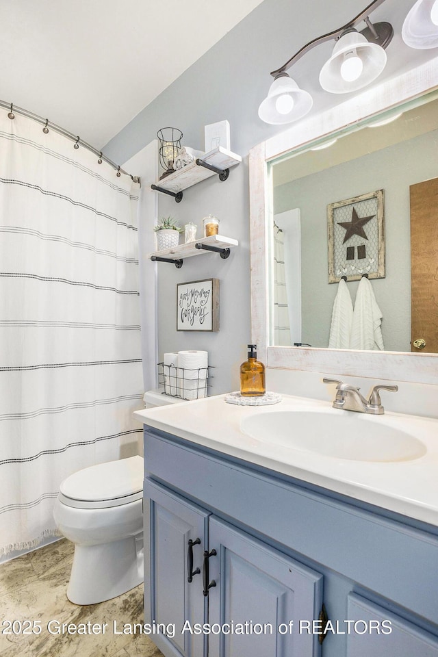 8450 Pineview Lake Dr, Linden, MI 48451 - full bath with toilet and vanity