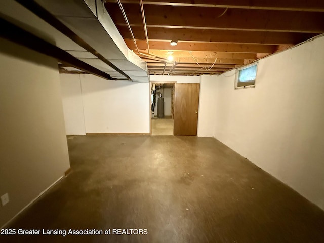 1512 Lindy Dr, Lansing, MI 48917 - below grade area featuring water heater