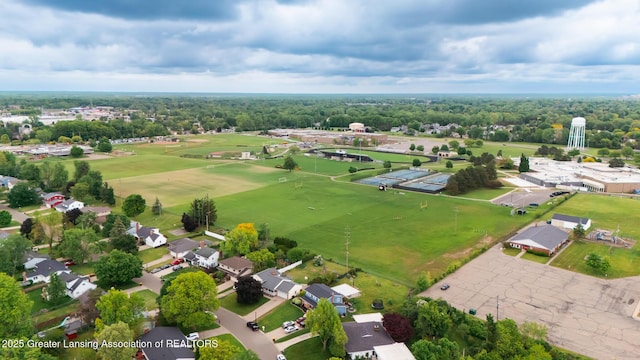 515 Chanticleer Trl, Lansing, MI 48917 - aerial view of residential area