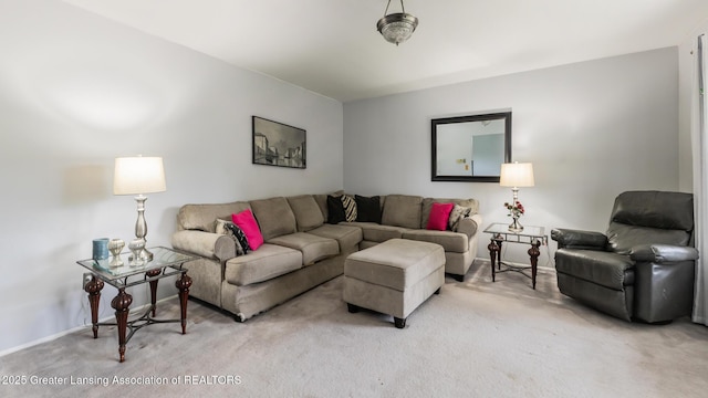 515 Chanticleer Trl, Lansing, MI 48917 - living room featuring carpet flooring