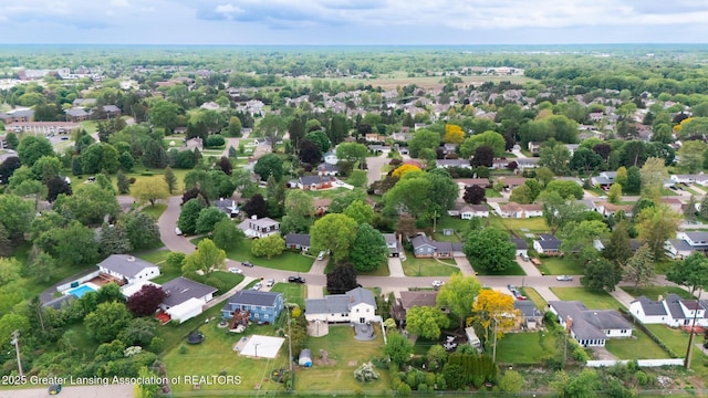 515 Chanticleer Trl, Lansing, MI 48917 - aerial view of residential area
