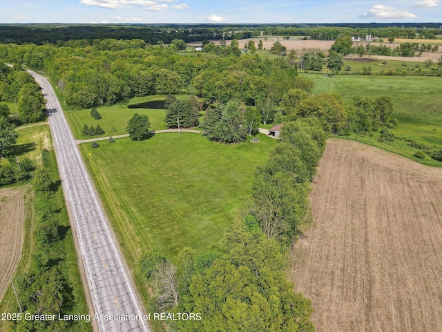 12560 Eaton Rapids Rd, Springport, MI 49284 - overview of rural landscape