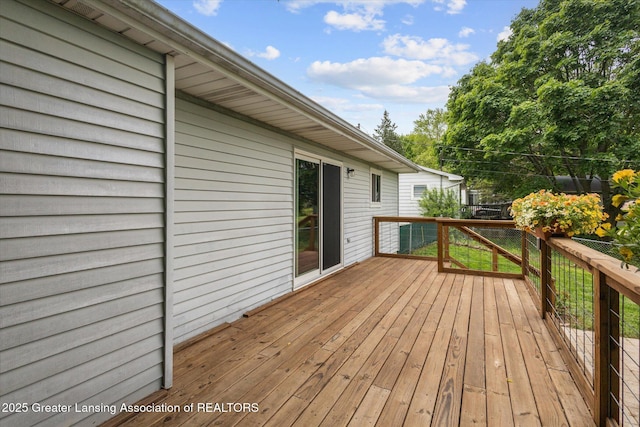 530 S Dibble Blvd, Lansing, MI 48917 - view of deck
