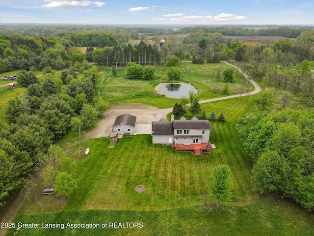 2424 S Canfield Rd, Eaton Rapids, MI 48827 - overview of rural landscape