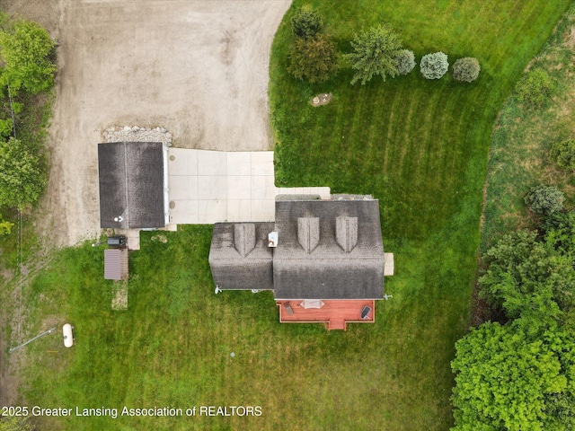 2424 S Canfield Rd, Eaton Rapids, MI 48827 - aerial view