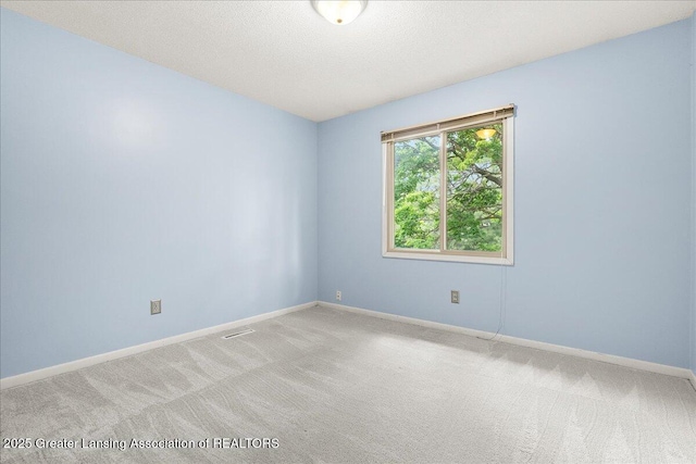 1010 Grenoble Cir, Lansing, MI 48917 - spare room with light colored carpet, baseboards, and a textured ceiling