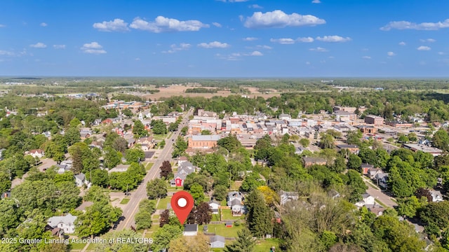 415 W Lawrence Ave, Charlotte, MI 48813 - aerial view of property and surrounding area
