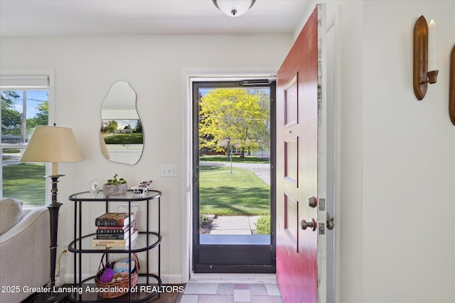 1571 Forest Hills Dr, Okemos, MI 48864 - foyer with baseboards