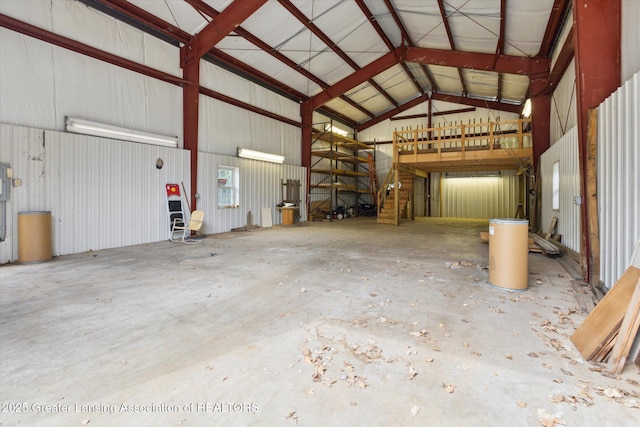 1116 W Service Rd, Mason, MI 48854 - view of garage