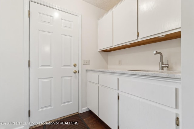 12728 Oneida Woods Trl, Grand Ledge, MI 48837 - laundry room featuring a sink
