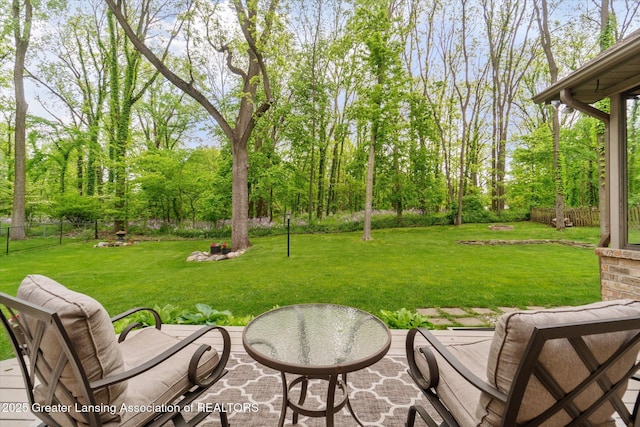 12728 Oneida Woods Trl, Grand Ledge, MI 48837 - view of yard