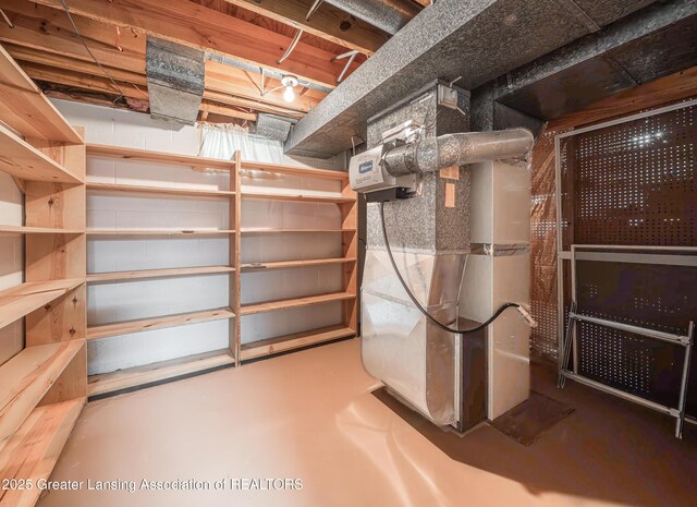 1932 Maple Shade Dr, Williamston, MI 48895 - view of unfinished basement
