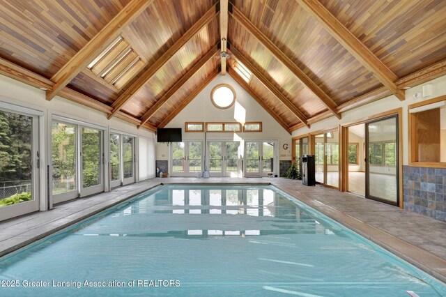 345 Linn Rd, Williamston, MI 48895 - view of indoor pool