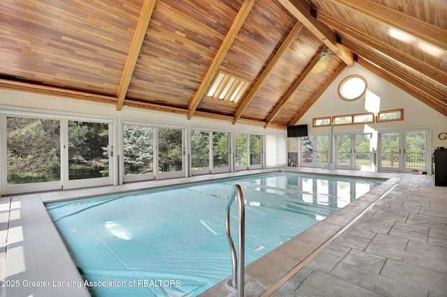 345 Linn Rd, Williamston, MI 48895 - view of indoor pool