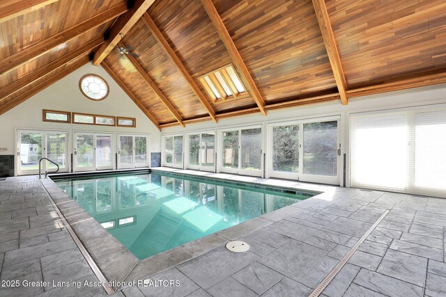 345 Linn Rd, Williamston, MI 48895 - view of indoor pool