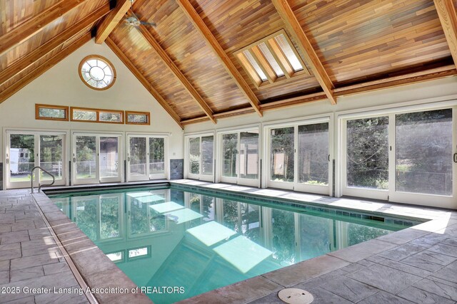 345 Linn Rd, Williamston, MI 48895 - view of indoor pool