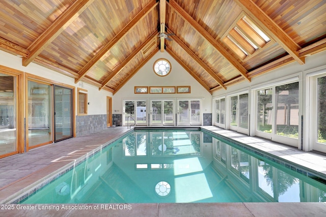 345 Linn Rd, Williamston, MI 48895 - view of indoor pool