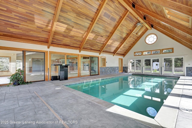 345 Linn Rd, Williamston, MI 48895 - view of indoor pool